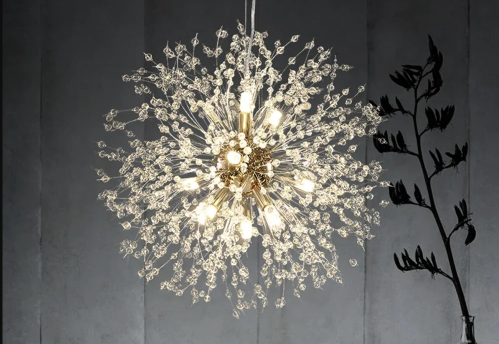 circle chandelier crystal