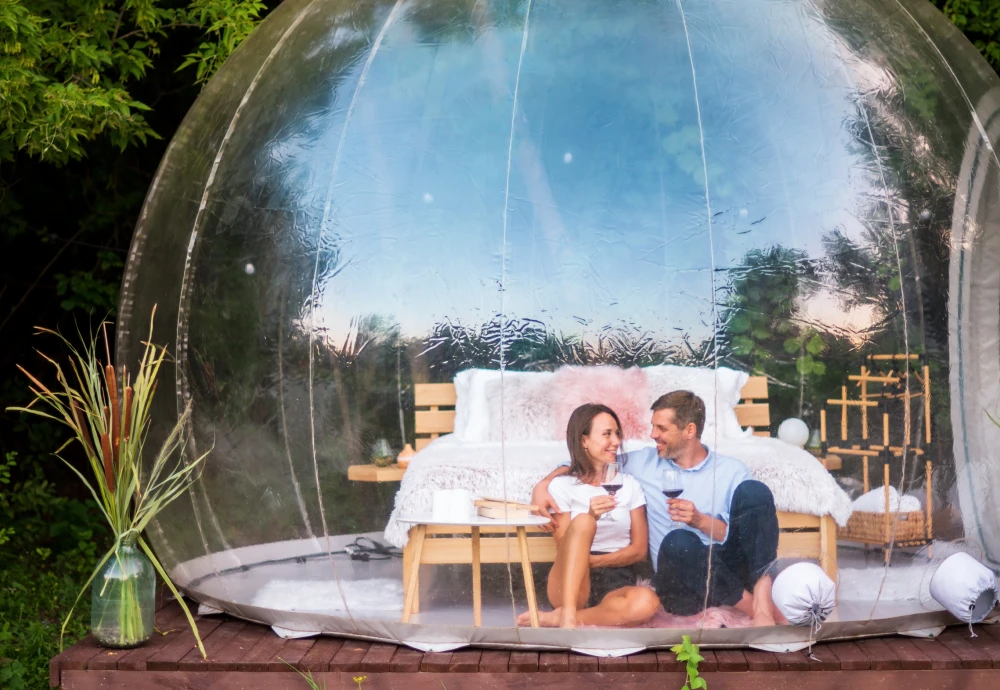 stargazing bubble tent